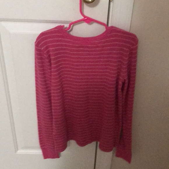 Pink Sparkly Striped Skirt - Picture 2 of 2